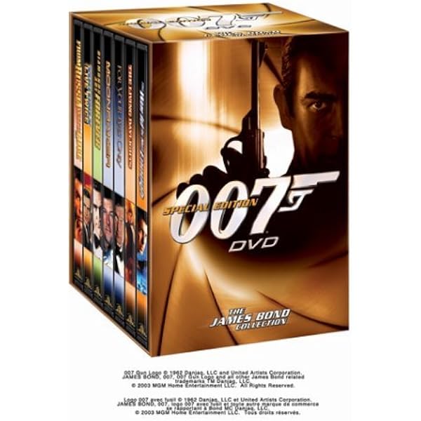 Amazon.com: The James Bond Collection, boxed set (Special Edition